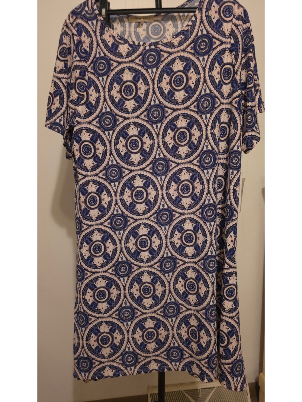 Living Doll Los Angeles plus-size tunic dress